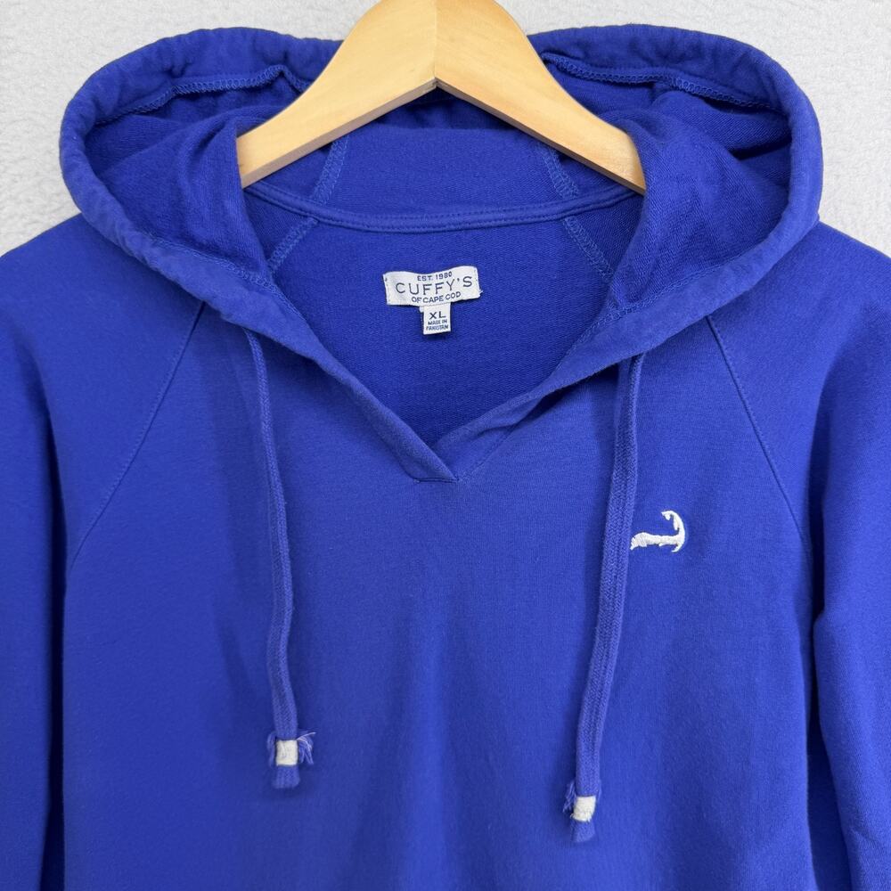 CAPE COD Hoodie Womens XL CUFFYS Chatham Nantucket French Terry Marthas Vineyard - Picture 4 of 12